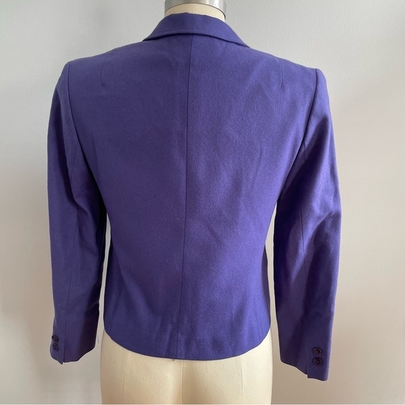 Vintage Pendleton Petite Blazer- Purple- Size 8 Petite - Picture 2 of 6